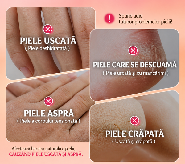 Crema Magică pentru Călcâie