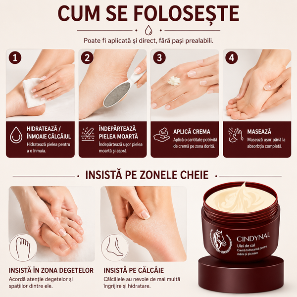 Cremă Magică pentru Picioare Catifelate